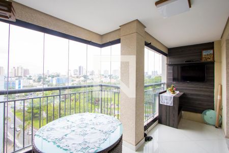 Varanda gourmet de apartamento à venda com 2 quartos, 86m² em Vila Gilda, Santo André