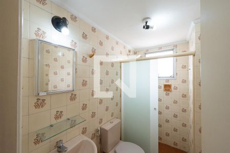 Banheiro Social de apartamento para alugar com 1 quarto, 43m² em Vila Clementino, São Paulo