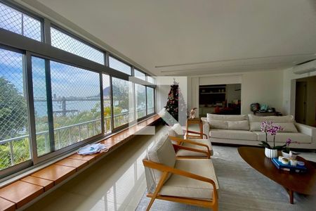 SALA de apartamento para alugar com 5 quartos, 267m² em Lagoa, Rio de Janeiro