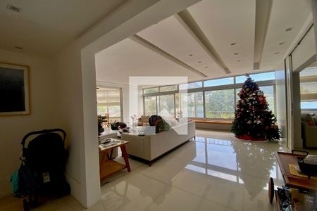 SALA de apartamento para alugar com 5 quartos, 267m² em Lagoa, Rio de Janeiro