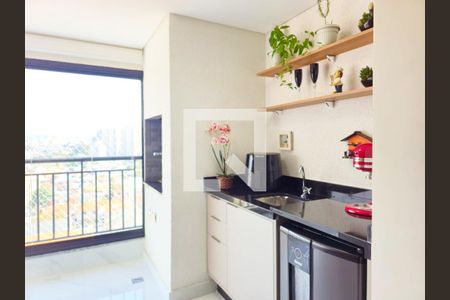 Sala com Varanda gourmet de apartamento à venda com 3 quartos, 67m² em Vila Paulista, Guarulhos