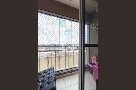 Varanda da Sala de apartamento à venda com 2 quartos, 49m² em Vila Monte Santo, São Paulo