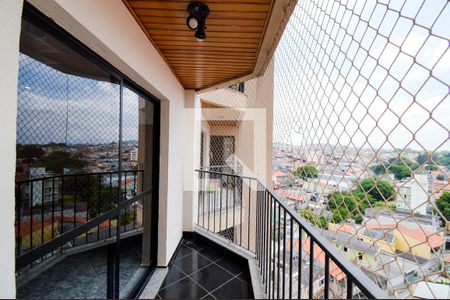 Varanda da Sala de apartamento à venda com 2 quartos, 65m² em Vila Rosalia, Guarulhos