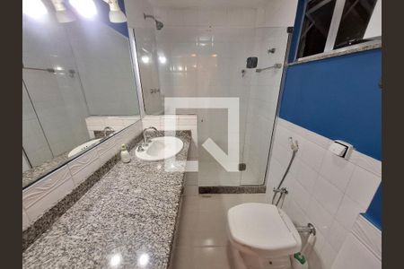 Banheiro de apartamento para alugar com 3 quartos, 120m² em Laranjeiras, Rio de Janeiro