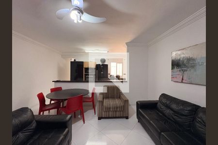 Sala de apartamento para alugar com 3 quartos, 150m² em Vila Valparaíso, Santo André