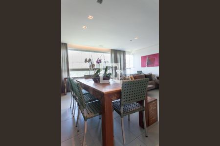 Sala de Jantar de apartamento à venda com 3 quartos, 120m² em Vale do Sereno, Nova Lima