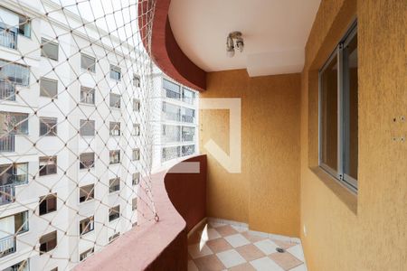 Varanda da Sala de apartamento à venda com 3 quartos, 80m² em Jardim Paraíso, São Paulo