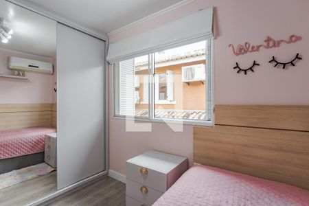 Quarto 2 de casa de condomínio à venda com 3 quartos, 86m² em Jardim Itu, Porto Alegre