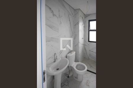 Banheiro de kitnet/studio para alugar com 1 quarto, 27m² em Vila Formosa, São Paulo