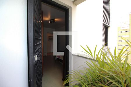 Varanda da Sala de apartamento para alugar com 3 quartos, 130m² em Moema, São Paulo