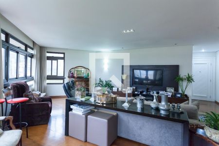 sala de apartamento à venda com 3 quartos, 232m² em Mangabeiras, Belo Horizonte