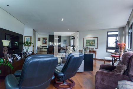 sala de apartamento à venda com 3 quartos, 232m² em Mangabeiras, Belo Horizonte