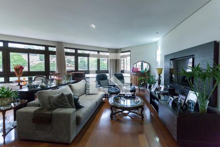 sala de apartamento à venda com 3 quartos, 232m² em Mangabeiras, Belo Horizonte