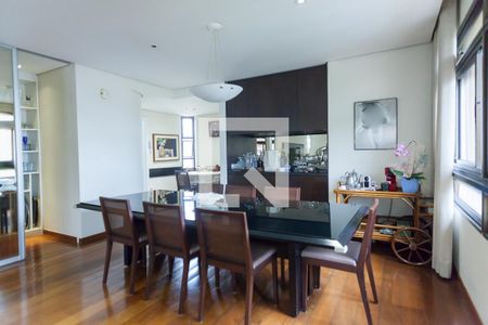 Sala de Jantar de apartamento à venda com 3 quartos, 232m² em Mangabeiras, Belo Horizonte