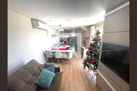 Sala de TV de apartamento à venda com 2 quartos, 113m² em Santa Teresa, São Leopoldo
