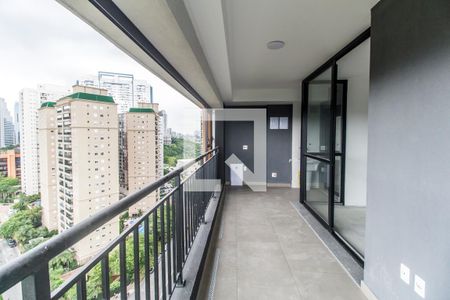Varanda gourmet de apartamento à venda com 2 quartos, 94m² em Alphaville Conde Ii, Barueri