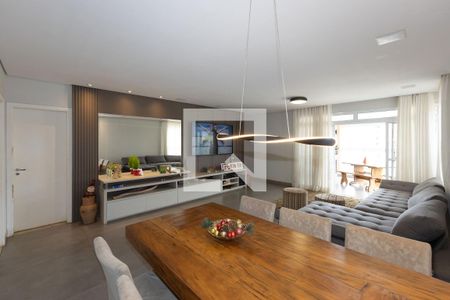 Sala de Jantar de apartamento à venda com 4 quartos, 164m² em Alphaville Nova Lima, Nova Lima
