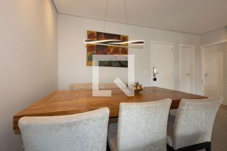 Sala de Jantar de apartamento à venda com 4 quartos, 164m² em Alphaville Nova Lima, Nova Lima
