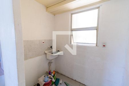 Sala/Cozinha de apartamento à venda com 2 quartos, 46m² em Campo Novo, Porto Alegre