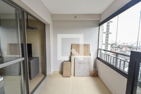 Varanda de kitnet/studio à venda com 1 quarto, 28m² em Sacomã, São Paulo