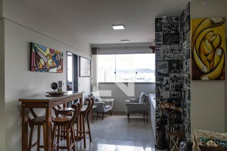 Sala de apartamento à venda com 3 quartos, 140m² em Caiçaras, Belo Horizonte