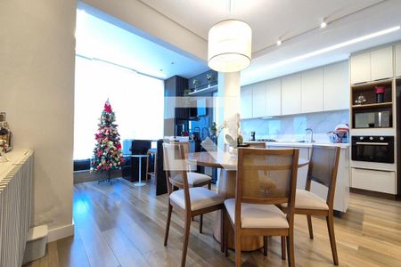Sala de Jantar de apartamento à venda com 2 quartos, 98m² em Swiss Park, Campinas