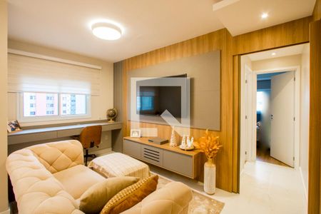 Sala de apartamento à venda com 2 quartos, 96m² em Vila Lea, Santo André