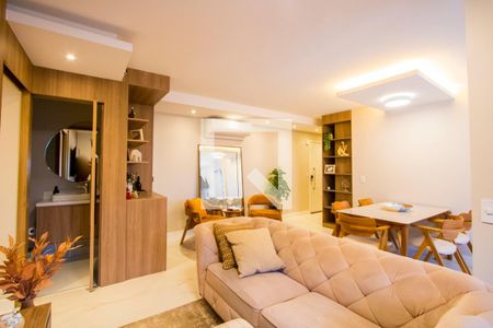 Sala de apartamento à venda com 2 quartos, 96m² em Vila Lea, Santo André