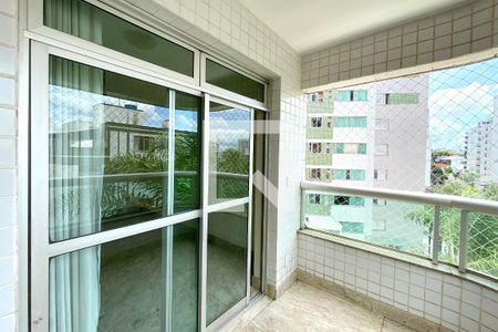 Varanda da Sala de apartamento para alugar com 3 quartos, 242m² em Ipiranga, Belo Horizonte