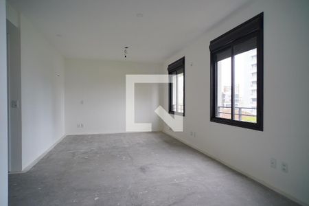 Sala _Quarto de kitnet/studio à venda com 1 quarto, 43m² em Auxiliadora, Porto Alegre