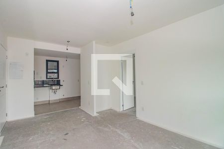 Sala de apartamento à venda com 1 quarto, 53m² em Auxiliadora, Porto Alegre