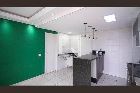 Sala/Cozinha de apartamento para alugar com 1 quarto, 37m² em Vila Alpina, São Paulo