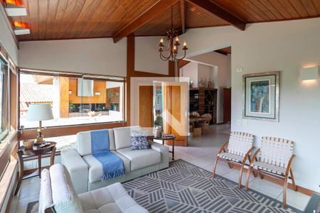 Sala 1 de casa de condomínio à venda com 3 quartos, 970m² em Fazenda dos Pires, Nova Lima