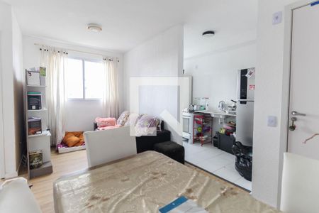 Sala de apartamento para alugar com 2 quartos, 44m² em Vila Lourdes, São Paulo