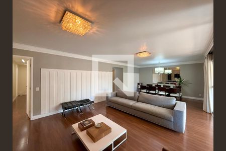 Sala de apartamento para alugar com 4 quartos, 185m² em Santo Amaro, São Paulo