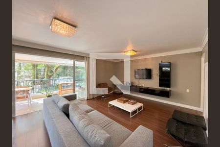 Ssala de apartamento para alugar com 4 quartos, 185m² em Santo Amaro, São Paulo