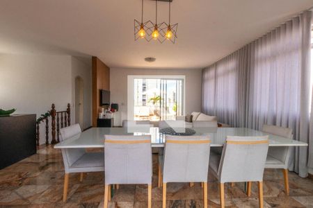 Sala de apartamento para alugar com 5 quartos, 488m² em Santo Agostinho, Belo Horizonte