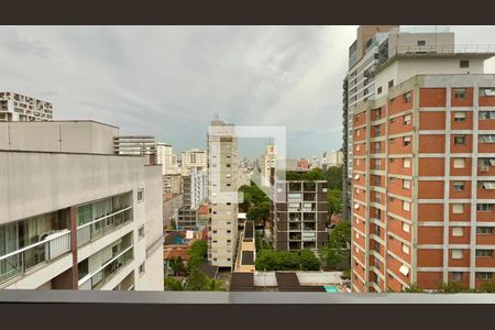 Varanda de kitnet/studio à venda com 1 quarto, 25m² em Pinheiros, São Paulo