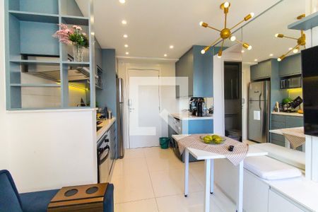 Sala/Cozinha de apartamento à venda com 2 quartos, 34m² em Vila Progresso (zona Leste), São Paulo