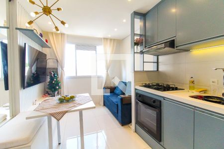 Sala/Cozinha de apartamento à venda com 2 quartos, 34m² em Vila Progresso (zona Leste), São Paulo