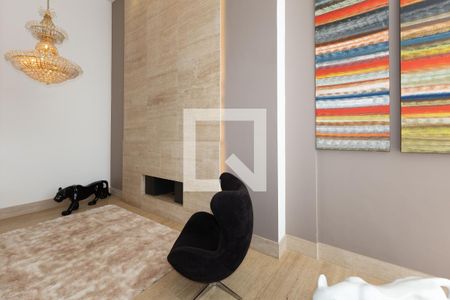 Sala de Estar de apartamento à venda com 3 quartos, 220m² em Vila Castela, Nova Lima