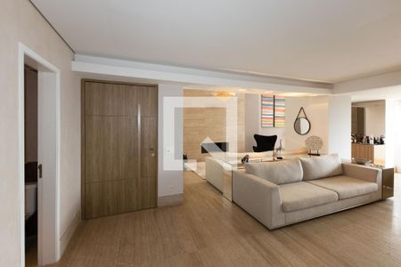 Sala de TV de apartamento à venda com 3 quartos, 220m² em Vila Castela, Nova Lima