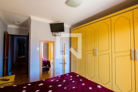 Quarto 1 - Suíte de casa à venda com 3 quartos, 124m² em Jardim Marek, Santo André