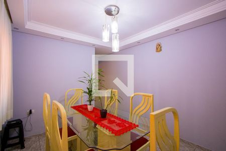 Sala de Jantar de casa à venda com 3 quartos, 124m² em Jardim Marek, Santo André