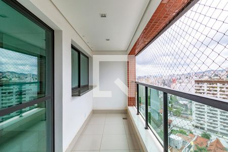 Varanda da Sala de apartamento para alugar com 2 quartos, 104m² em Luxemburgo, Belo Horizonte