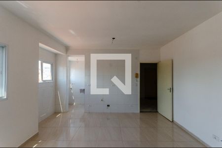 Sala/cozinha de apartamento à venda com 2 quartos, 54m² em Vila Sao Vicente, São Paulo