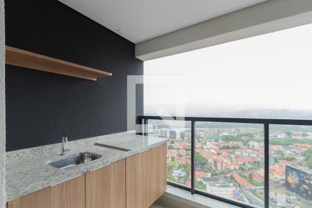 Varanda Sala de apartamento para alugar com 1 quarto, 55m² em Jardim Emilia, Sorocaba