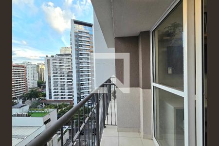 Varanda de kitnet/studio à venda com 1 quarto, 25m² em Vila Olímpia, São Paulo