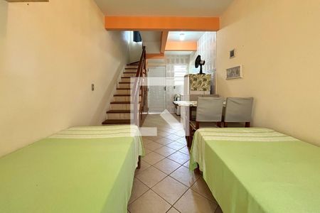 Sala de apartamento para alugar com 1 quarto, 70m² em Campeche Leste, Florianópolis