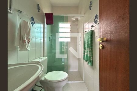 Banheiro suíte de apartamento para alugar com 1 quarto, 70m² em Campeche Leste, Florianópolis